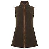 Thumbnail 1 of Holland Cooper Women's Country Longline Fleece Gilet - Khaki