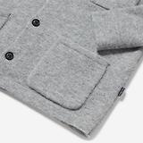 Thumbnail 5 of Oliver Sweeney Men's Heywood Alpaca Wool Blend Knitted Shirt - Grey