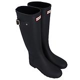Thumbnail 3 of Hunter Women's Refined Gold Trim Tall Wellington Boots - Black