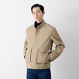 Thumbnail 2 of Oliver Sweeney Men's Highworth Showerproof Cotton Jacket - Stone