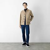 Thumbnail 3 of Oliver Sweeney Men's Highworth Showerproof Cotton Jacket - Stone