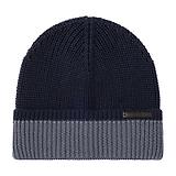 Thumbnail 1 of Hackett Men's Merino Beanie - Midnight Blue