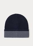 Thumbnail 2 of Hackett Men's Merino Beanie - Midnight Blue