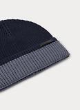 Thumbnail 3 of Hackett Men's Merino Beanie - Midnight Blue