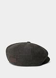 Thumbnail 2 of Hackett Men's Wool Check Baker Boy Cap - Hunter Green