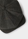 Thumbnail 3 of Hackett Men's Wool Check Baker Boy Cap - Hunter Green