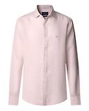 Thumbnail 1 of Hackett Men's Tailored Fit Linen Kent Shirt - Summer Pink
