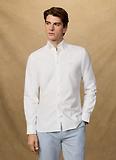Thumbnail 3 of Hackett Men's Heritage Oxford Shirt - Optic White