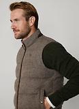 Thumbnail 4 of Hackett Men's Padded Gilet - Dark Brown