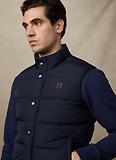 Thumbnail 4 of Hackett Men's Heritage Logo Gilet - Midnight Blue