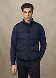 Thumbnail 5 of Hackett Men's Heritage Logo Gilet - Midnight Blue