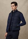 Thumbnail 6 of Hackett Men's Heritage Logo Gilet - Midnight Blue