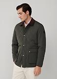 Thumbnail 6 of Hackett Men's Quilted Jacket - Deep Green