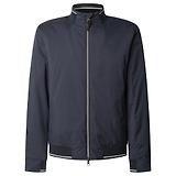 Thumbnail 1 of Hackett Men's Heritage Logo Blouson Jacket - Midnight Blue