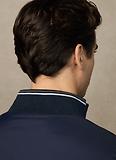 Thumbnail 10 of Hackett Men's Heritage Logo Blouson Jacket - Midnight Blue