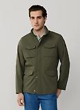 Thumbnail 3 of Hackett Men's Tech Velo Jacket - Army Green