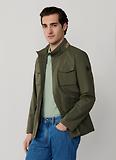 Thumbnail 6 of Hackett Men's Tech Velo Jacket - Army Green
