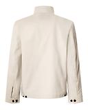 Thumbnail 2 of Hackett Men's Cotton Harrington Jacket - Linen Beige