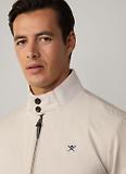 Thumbnail 5 of Hackett Men's Cotton Harrington Jacket - Linen Beige