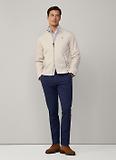 Thumbnail 8 of Hackett Men's Cotton Harrington Jacket - Linen Beige