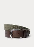 Thumbnail 2 of Hackett Men's Parachute Stretch Belt - Khaki Green