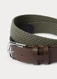 Thumbnail 4 of Hackett Men's Parachute Stretch Belt - Khaki Green
