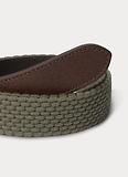 Thumbnail 6 of Hackett Men's Parachute Stretch Belt - Khaki Green