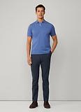 Thumbnail 9 of Hackett Men's Slim Fit Short Sleeve Pique Polo - Eton Blue
