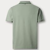 Thumbnail 2 of Hackett Men's Classic Fit Short Sleeve Number Polo Shirt - Sage Green