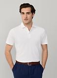 Thumbnail 2 of Hackett Men's Classic Fit Short Sleeve Pique Polo Shirt - Optic White