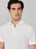 Thumbnail 4 of Hackett Men's Classic Fit Short Sleeve Pique Polo Shirt - Optic White