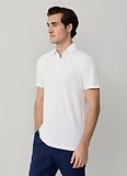 Thumbnail 5 of Hackett Men's Classic Fit Short Sleeve Pique Polo Shirt - Optic White