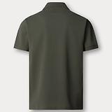Thumbnail 2 of Hackett Men's Slim Fit Short Sleeve Logo Pique Polo Shirt - Stone Green