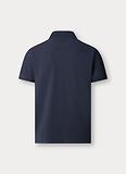 Thumbnail 3 of Hackett Men's Slim Fit Short Sleeve Pique Polo Shirt - Navy