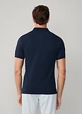 Thumbnail 6 of Hackett Men's Slim Fit Short Sleeve Pique Polo Shirt - Navy