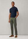 Thumbnail 7 of Hackett Men's Slim Fit Short Sleeve Pique Polo Shirt - Navy