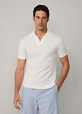 Thumbnail 4 of Hackett Men's Classic Fit Short Sleeve Johnny Polo - Off White