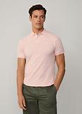 Thumbnail 4 of Hackett Men's Slim Fit Short Sleeve Pique Polo - Summer Pink