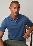 Thumbnail 3 of Hackett Men's Slim Fit Short Sleeve Pique Polo - Dark Denim Blue