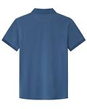 Thumbnail 2 of Hackett Men's Slim Fit Short Sleeve Pique Polo - Dark Denim Blue