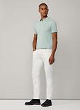 Thumbnail 8 of Hackett Men's Slim Fit Short Sleeve Pique Polo - Menthol Green