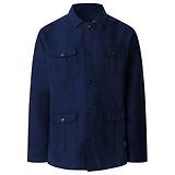 Thumbnail 1 of Hackett Men's Linen Field Jacket Overshirt - Old Navy