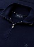 Thumbnail 8 of Hackett Men's Cotton Quarter Zip Jumper - Navy