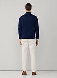 Thumbnail 6 of Hackett Men's Cotton Quarter Zip Jumper - Navy