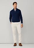 Thumbnail 7 of Hackett Men's Cotton Quarter Zip Jumper - Navy