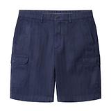 Thumbnail 1 of Hackett Men's Herringbone Cargo Shorts - Ink Blue