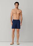 Thumbnail 3 of Hackett Men's Icon Branded Swim Shorts - Ink Blue