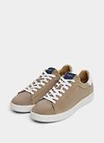 Thumbnail 3 of Hackett Men's Bond Soft Moccasin Suede Sneaker - Sand Beige