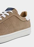 Thumbnail 4 of Hackett Men's Bond Soft Moccasin Suede Sneaker - Sand Beige