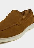Thumbnail 5 of Hackett Men's Martin Soft Moccasin Suede Shoes - Nut Brown